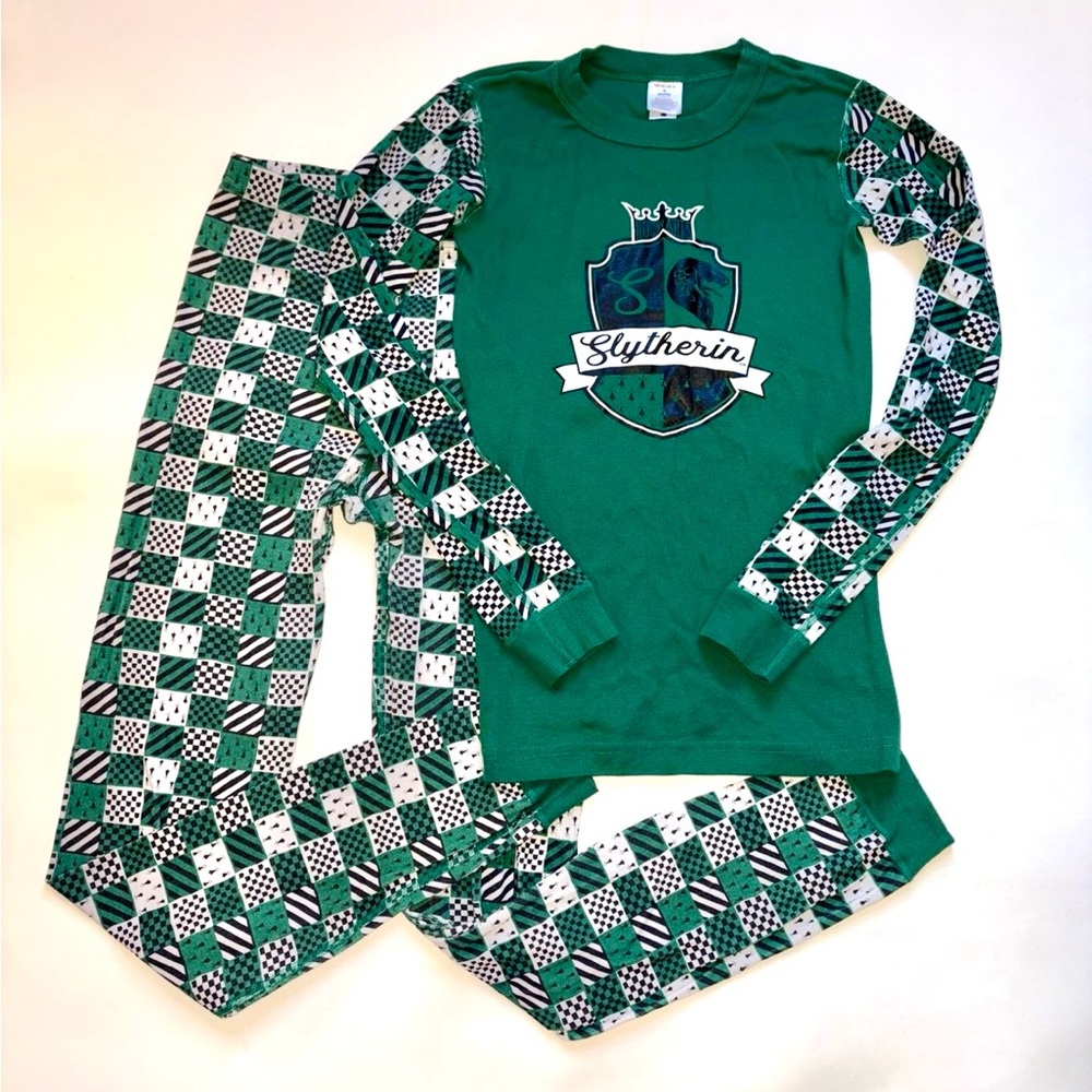 Hanna Andersson Harry Potter Slytherin Kids Pajama Set - 160 or 14